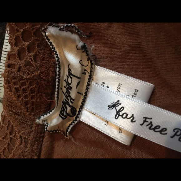 Nightcap for Freepeople sz 1 lace pants tobacco xs - Picture 5 of 9